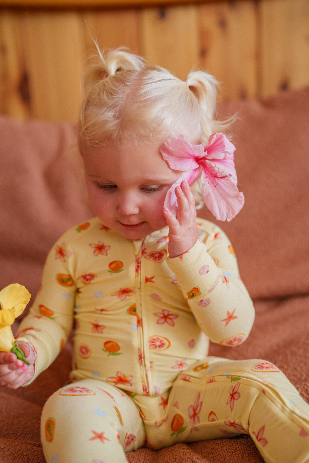 Tropical Baby Onesie